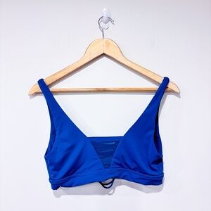 SKYE blue swimsuit top | Supportive swimwear piece *